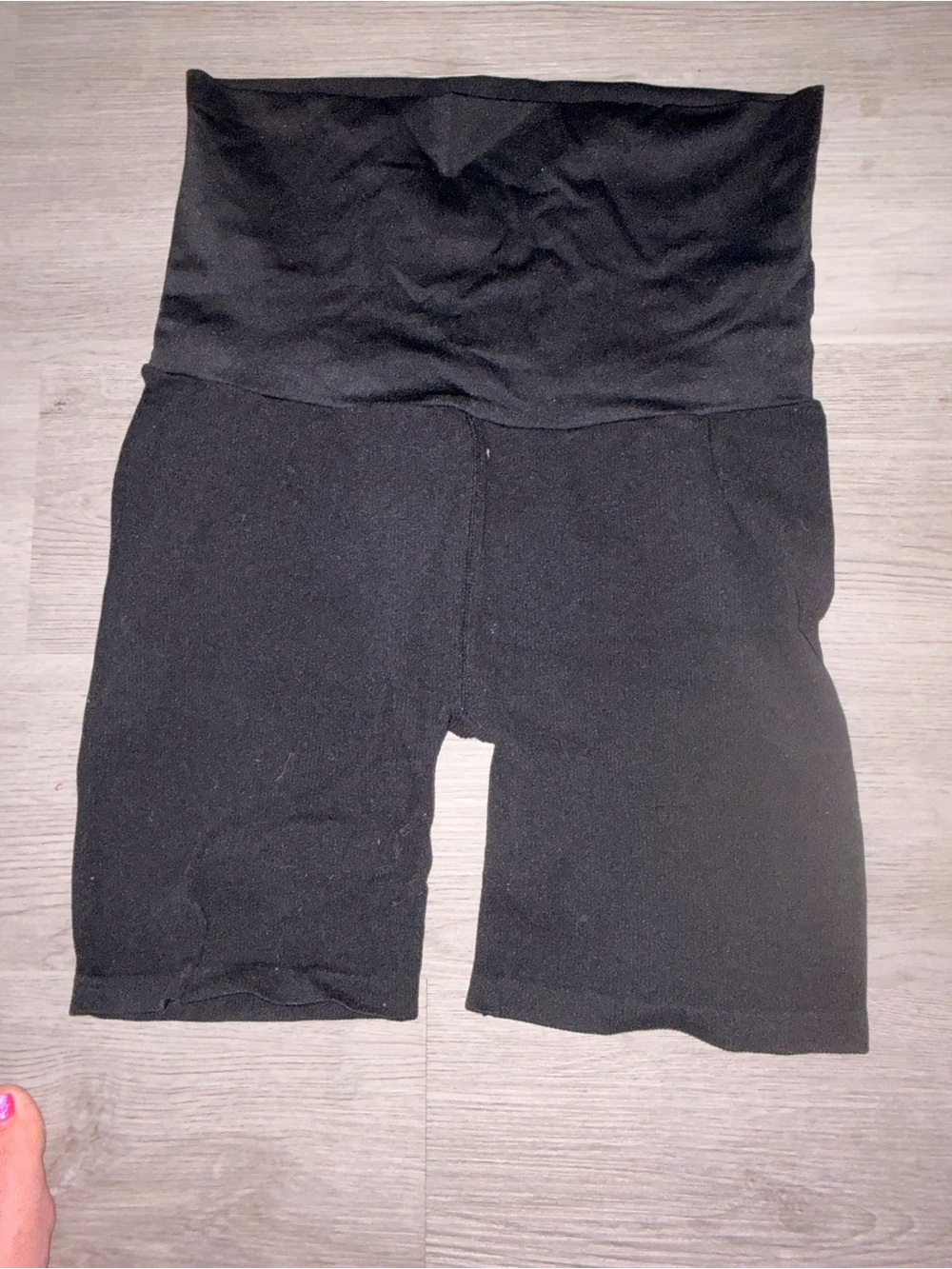 High Waist Black Shaping Shorts